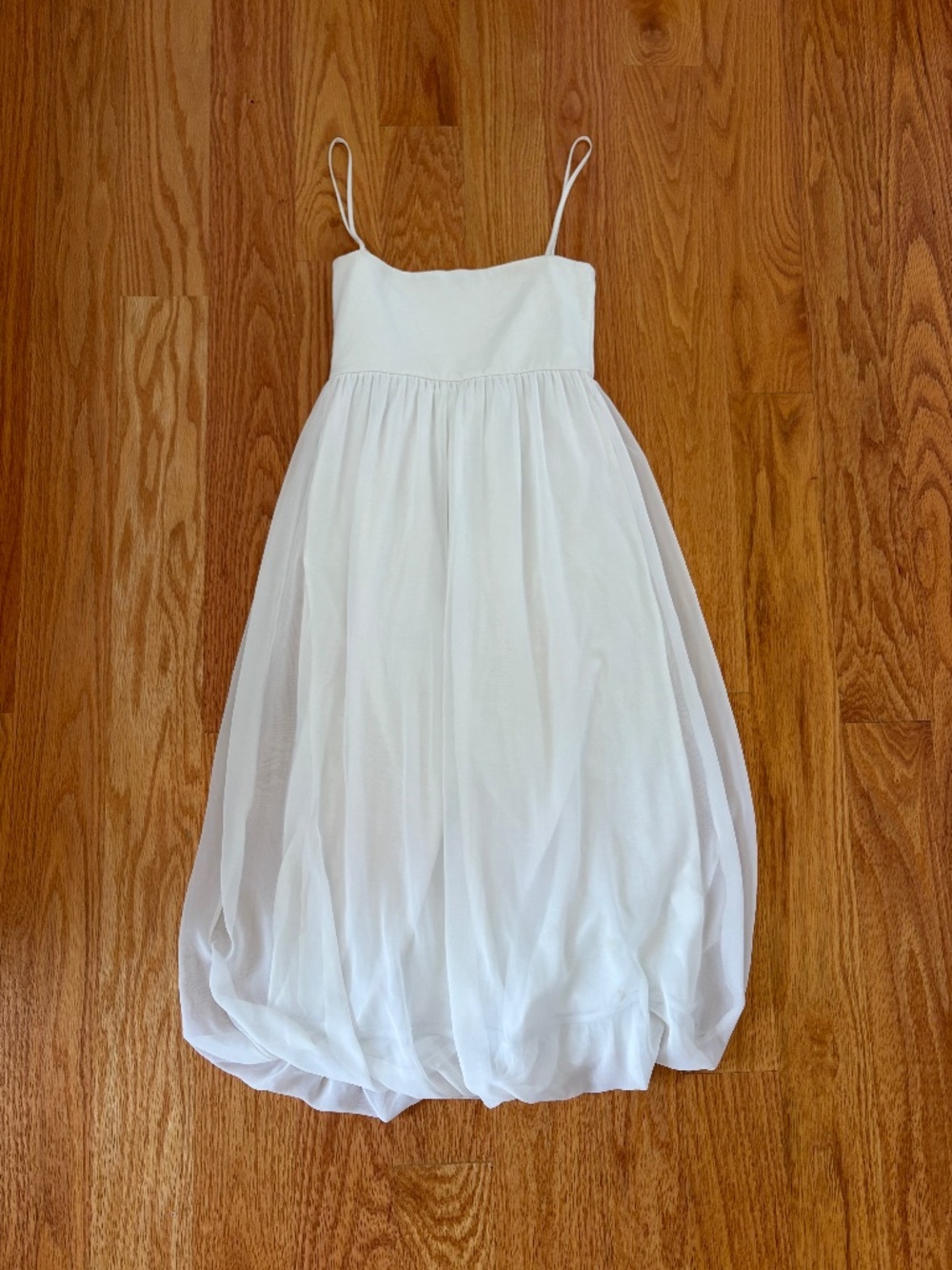 Zara White Midi Dress